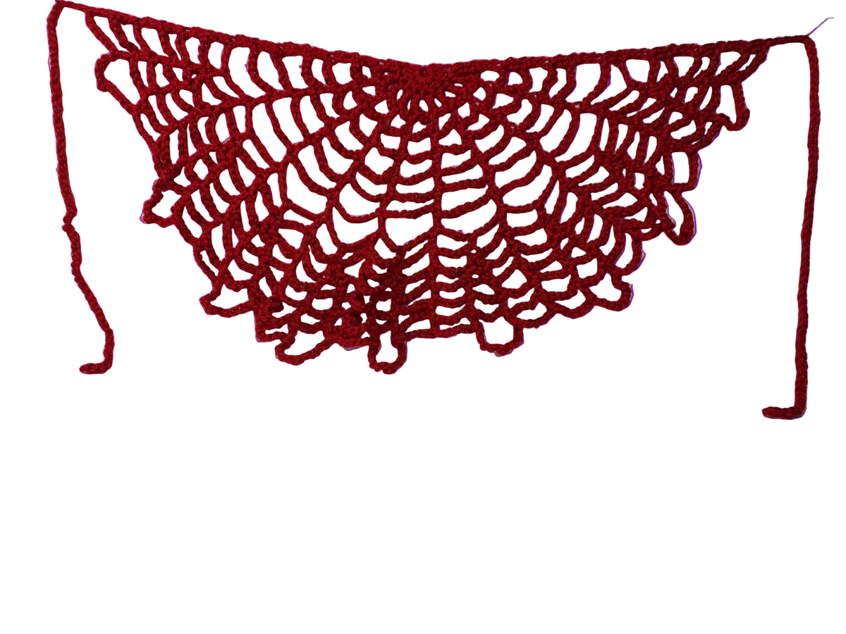 Crochet SpiderWeb Bandana