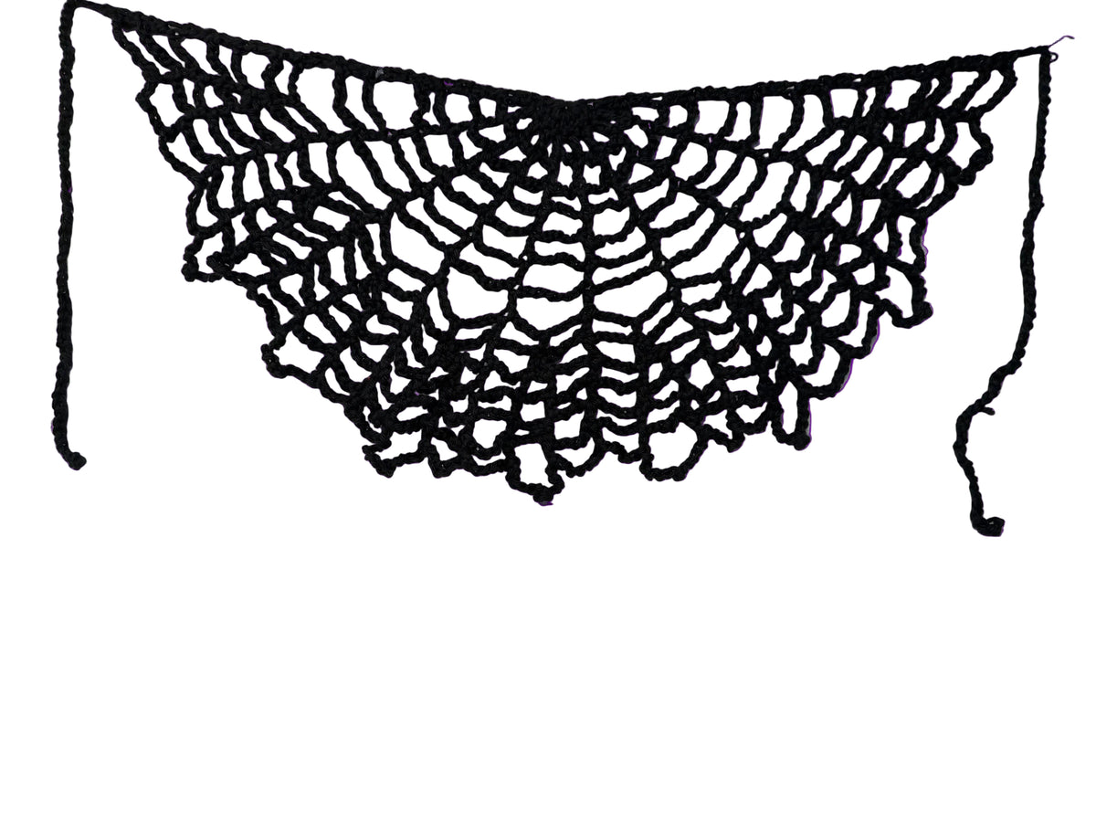 Crochet SpiderWeb Bandana